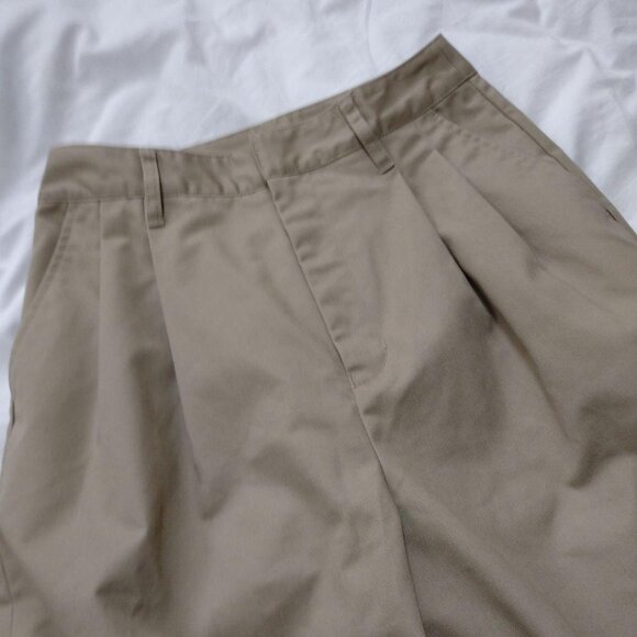 Solet Two-pleat Wide-leg Straight-leg Chino Pants - Picture 3 of 6